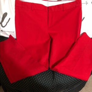 Crown&Ivy Red Pants